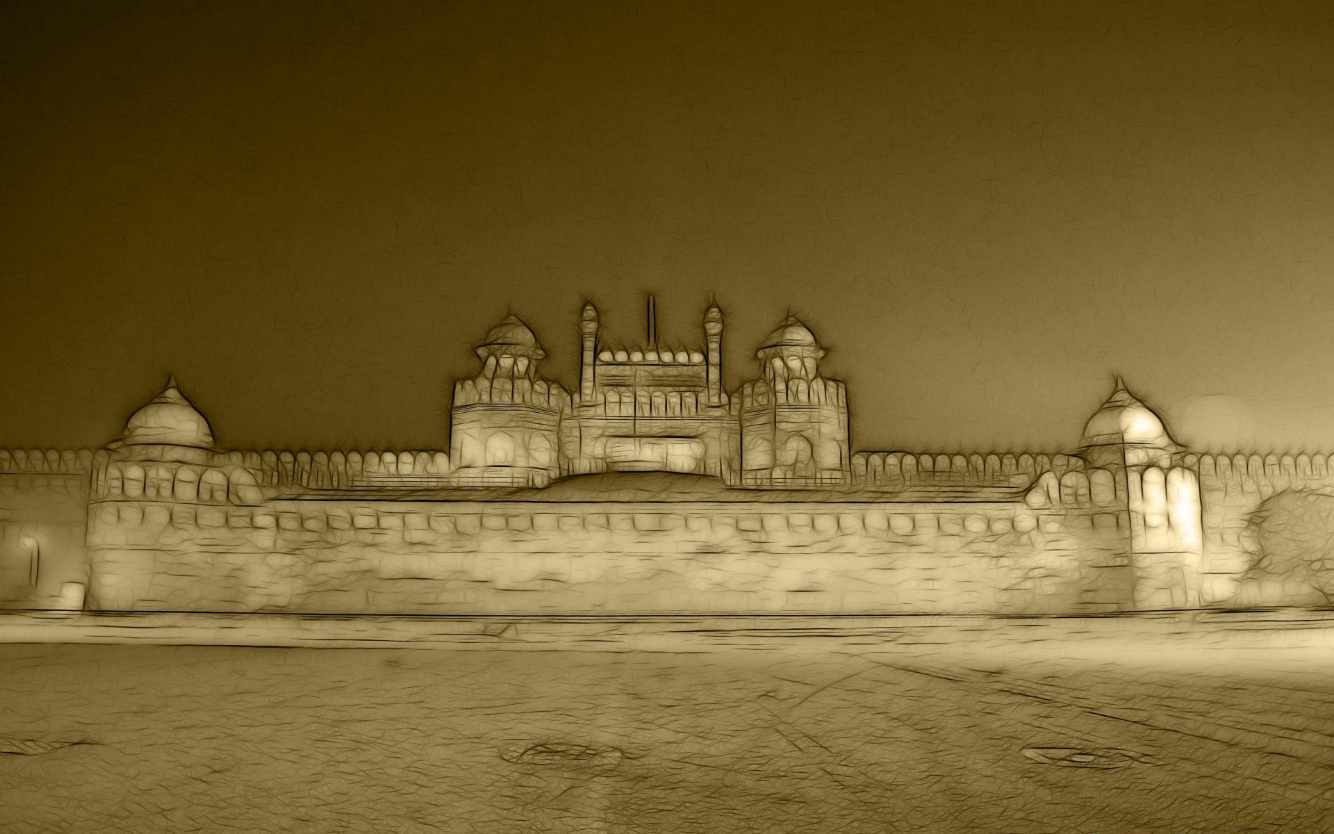 vintage architecture sepia art monochrome building travel old