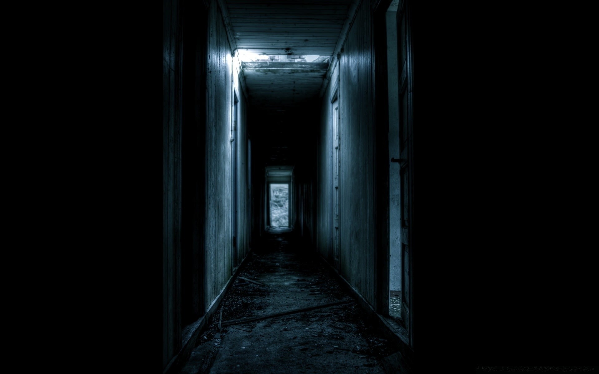 black tunnel eerie light dark hallway tube indoors shadow skittish scary door passage architecture mystery horror creepy abandoned