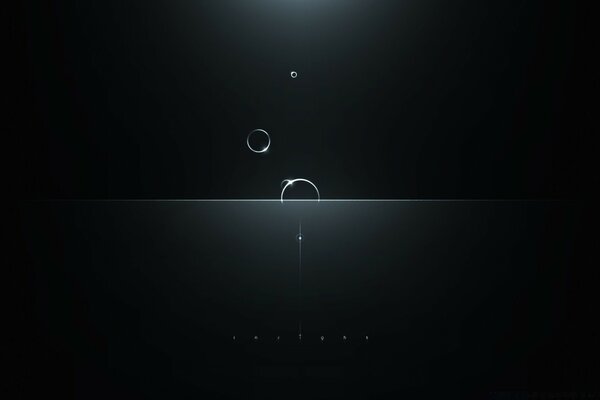 Desktop theme in dark colors