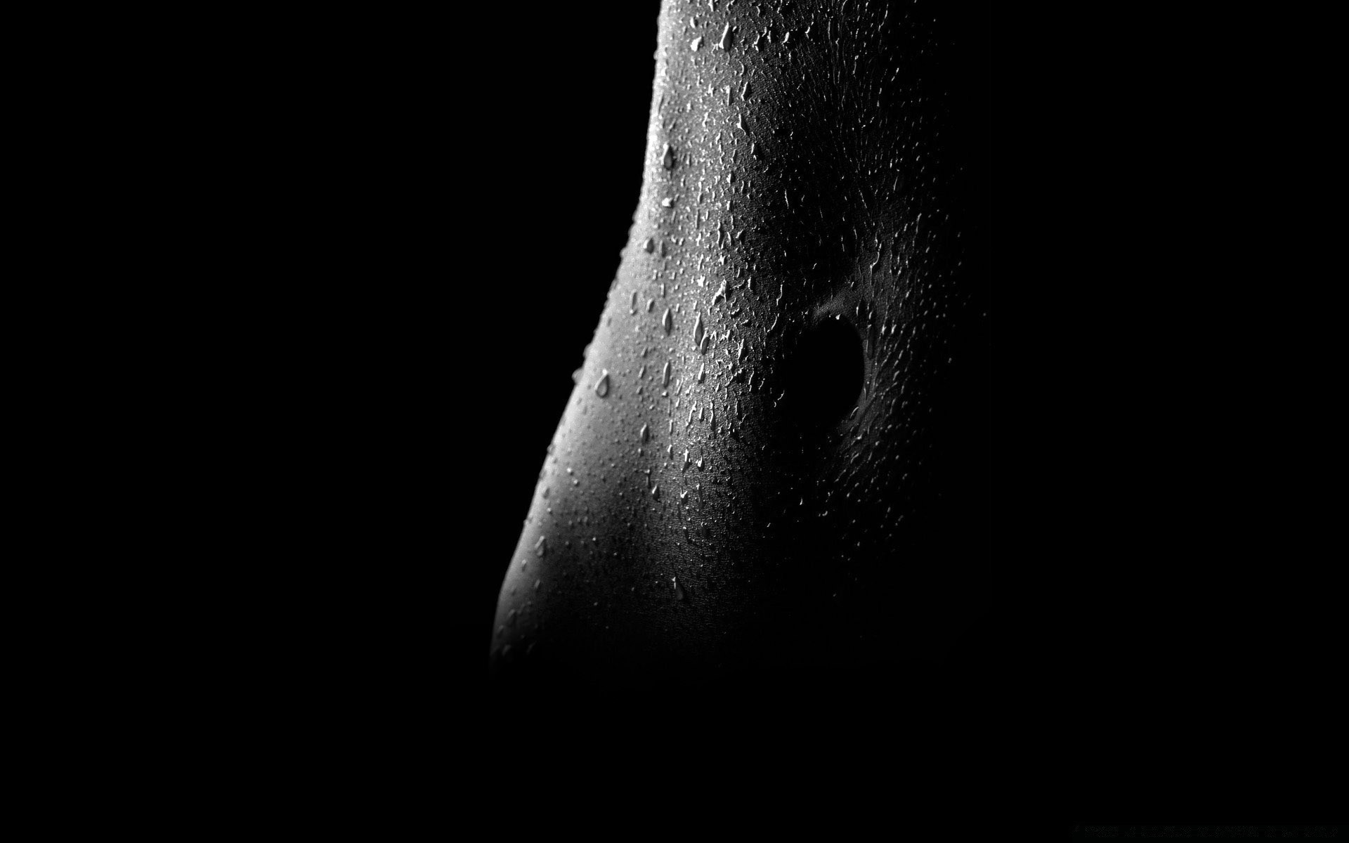 black monochrome dark nude abstract moon nature art one shadow underwater