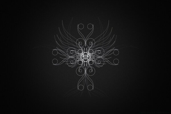 Vector illustration on a black background