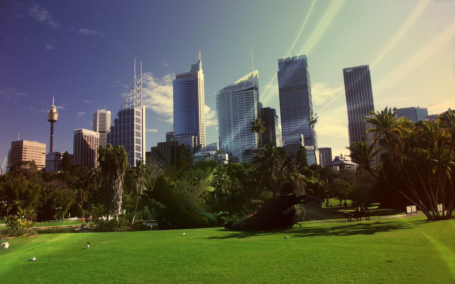 creative skyscraper city skyline cityscape office architecture downtown building modern business sky urban travel finance tower outdoors park