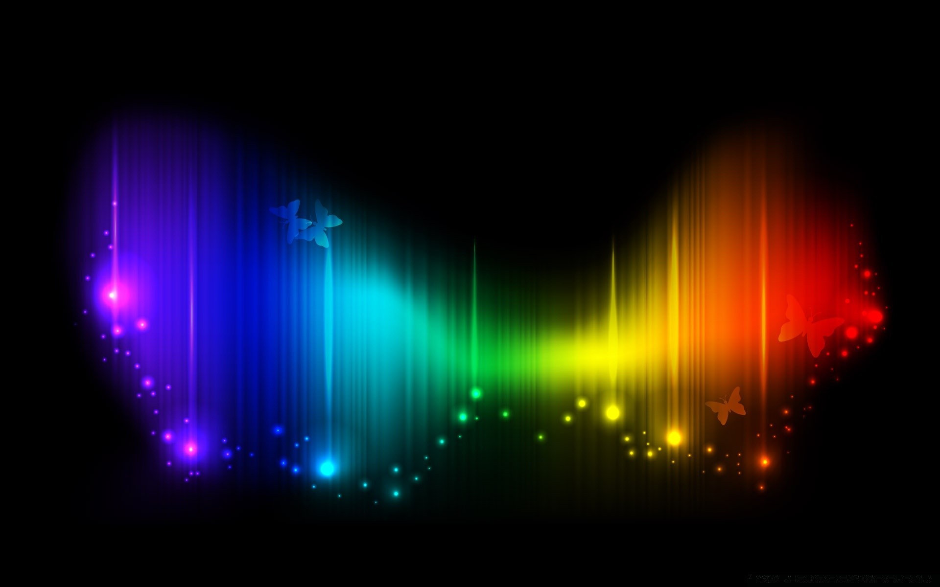 bright colors bright dark shining