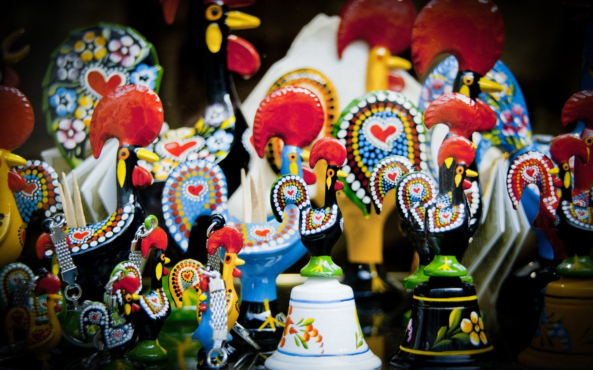 bright colors decoration art souvenir festival sculpture traditional motley market bright religion