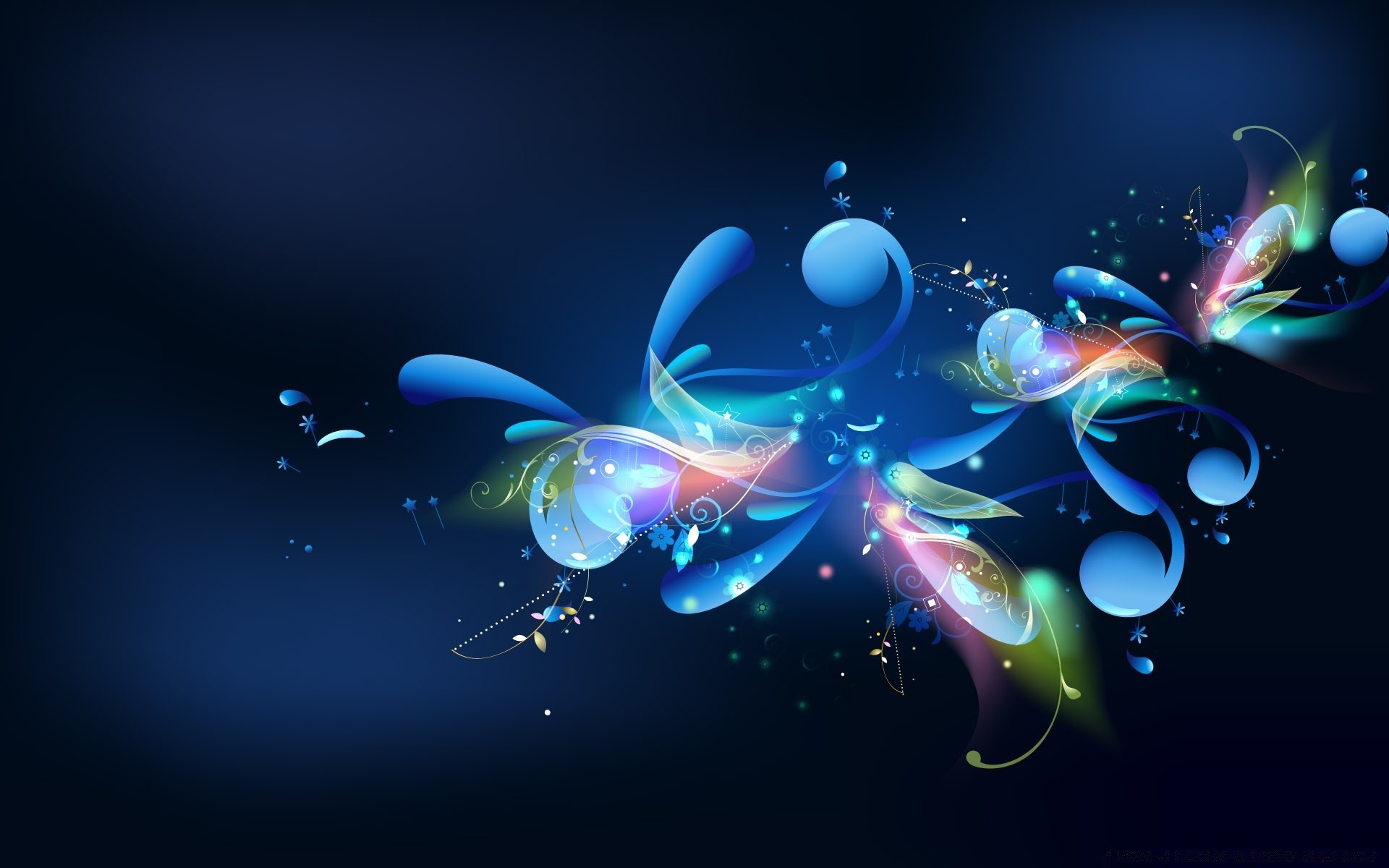 bright colors abstract desktop design illustration bright color decoration wave motion light