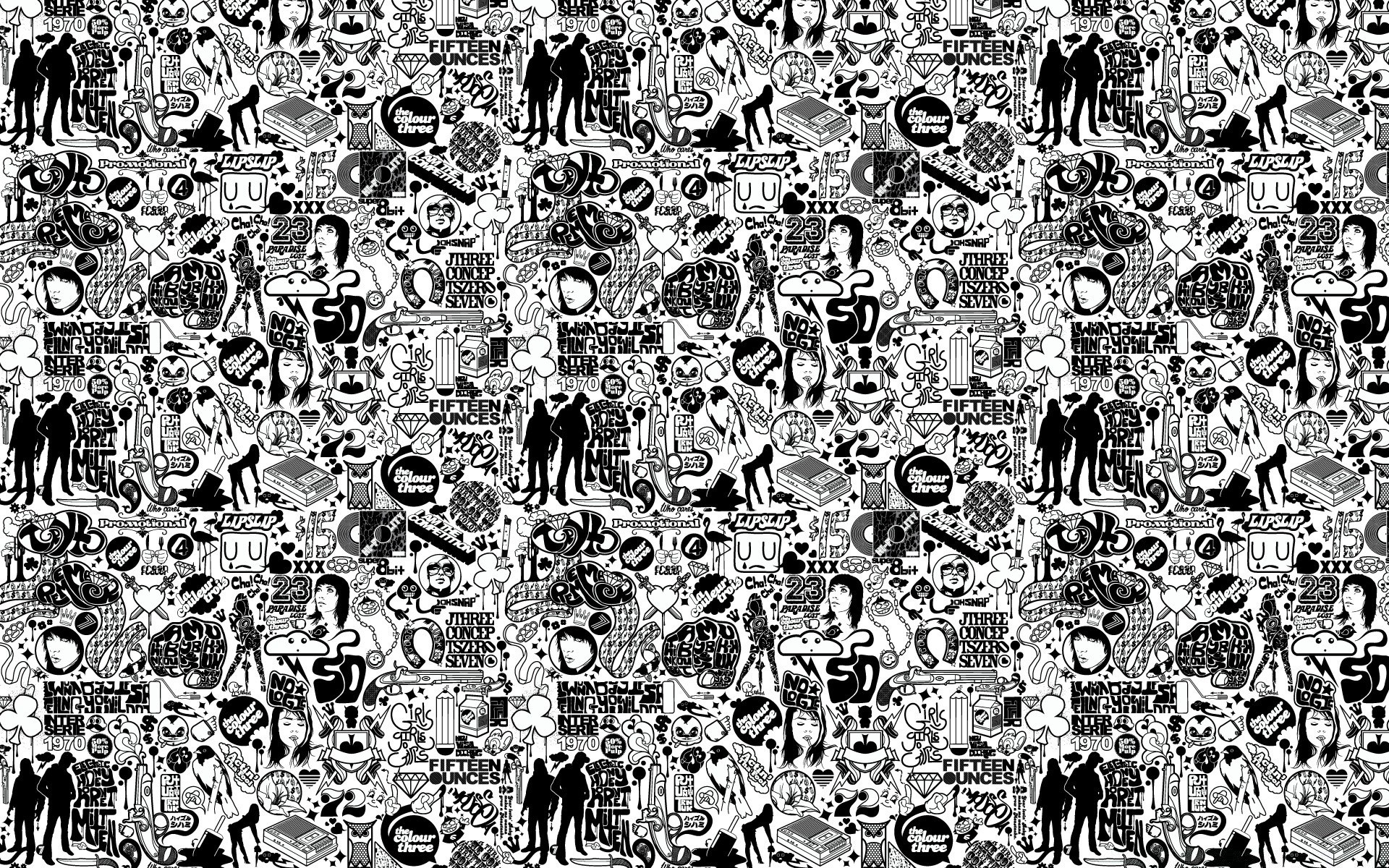 vector art pattern monochrome abstract design texture desktop illustration black and white art