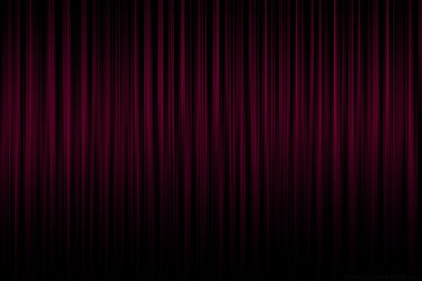 The burgundy curtain of the Bolshoi Theater
