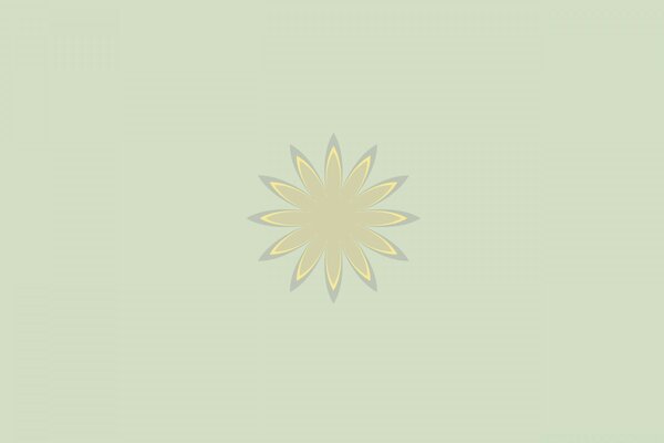 Vector graphics on a green background
