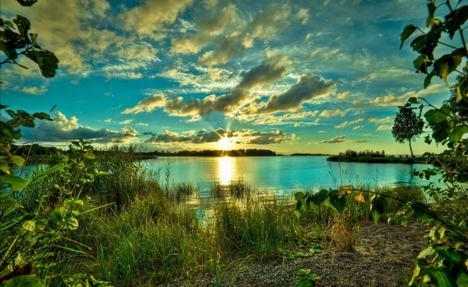 the sunset and sunrise water nature landscape sky sunset lake dawn summer travel tree outdoors sun cloud fair weather