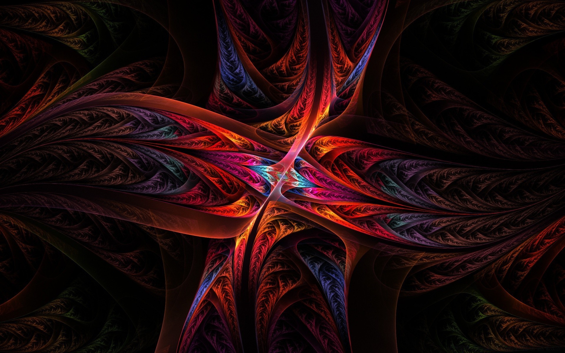 abstract fractal curve line texture dynamic graphic wave art pattern motion wallpaper design surreal geometry flame light fantasy background desktop