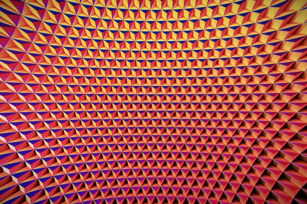 Unusual design in the style of abstractionism