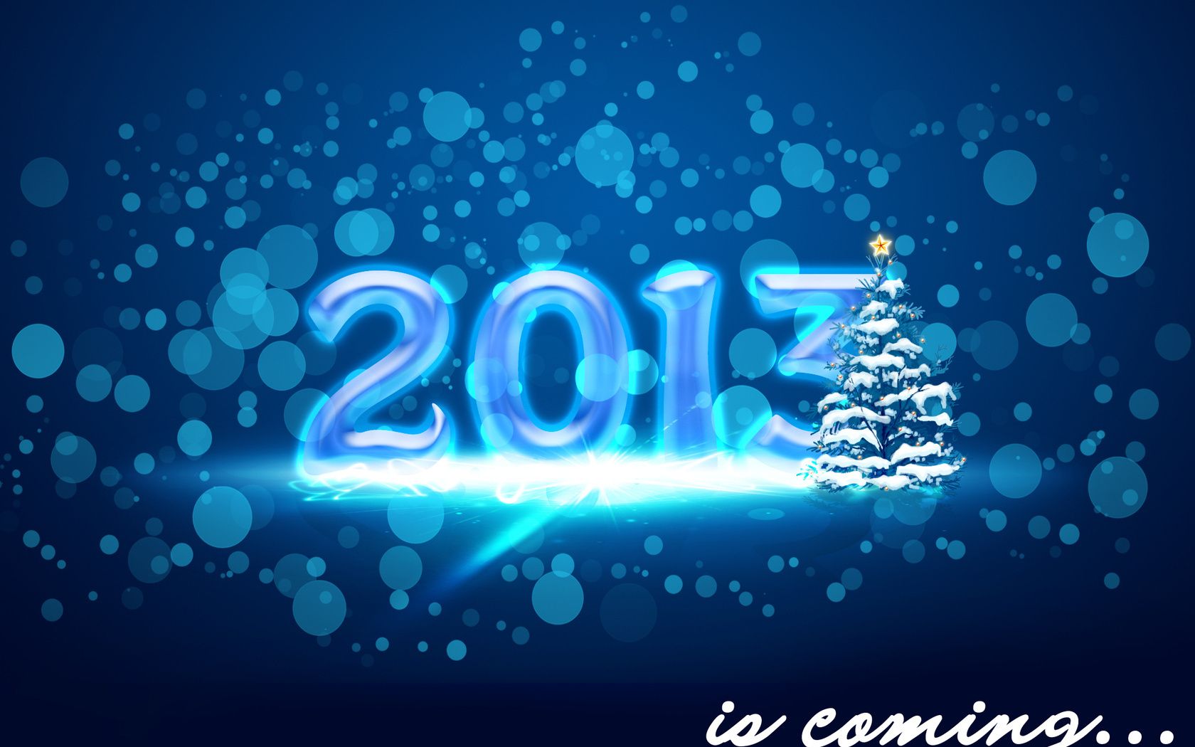 christmas desktop abstract illustration light design bright color turquoise shining