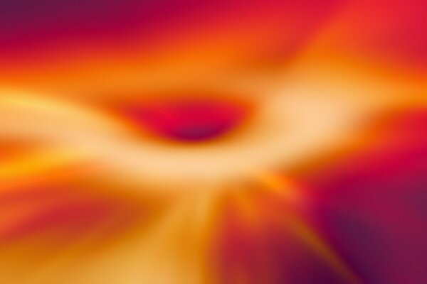 Blurred yellow-red abstraction