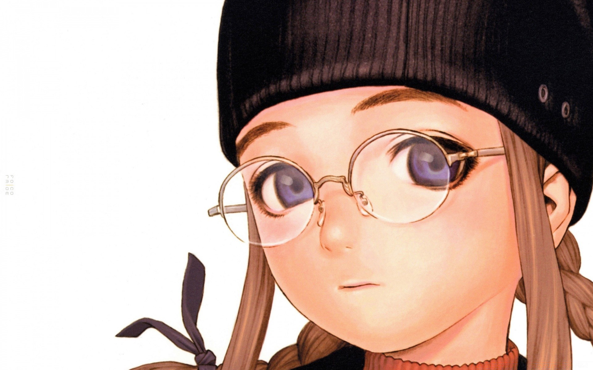 anime woman fashion portrait glamour pretty eye cute sunglasses young