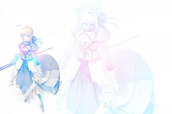 Anime graphics: Female Warriors
