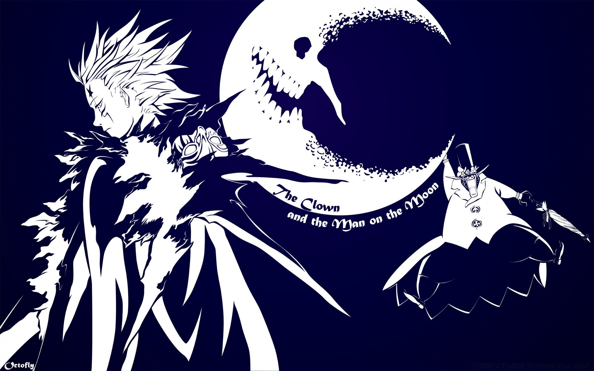 anime illustration vector silhouette horror art nature halloween design moon