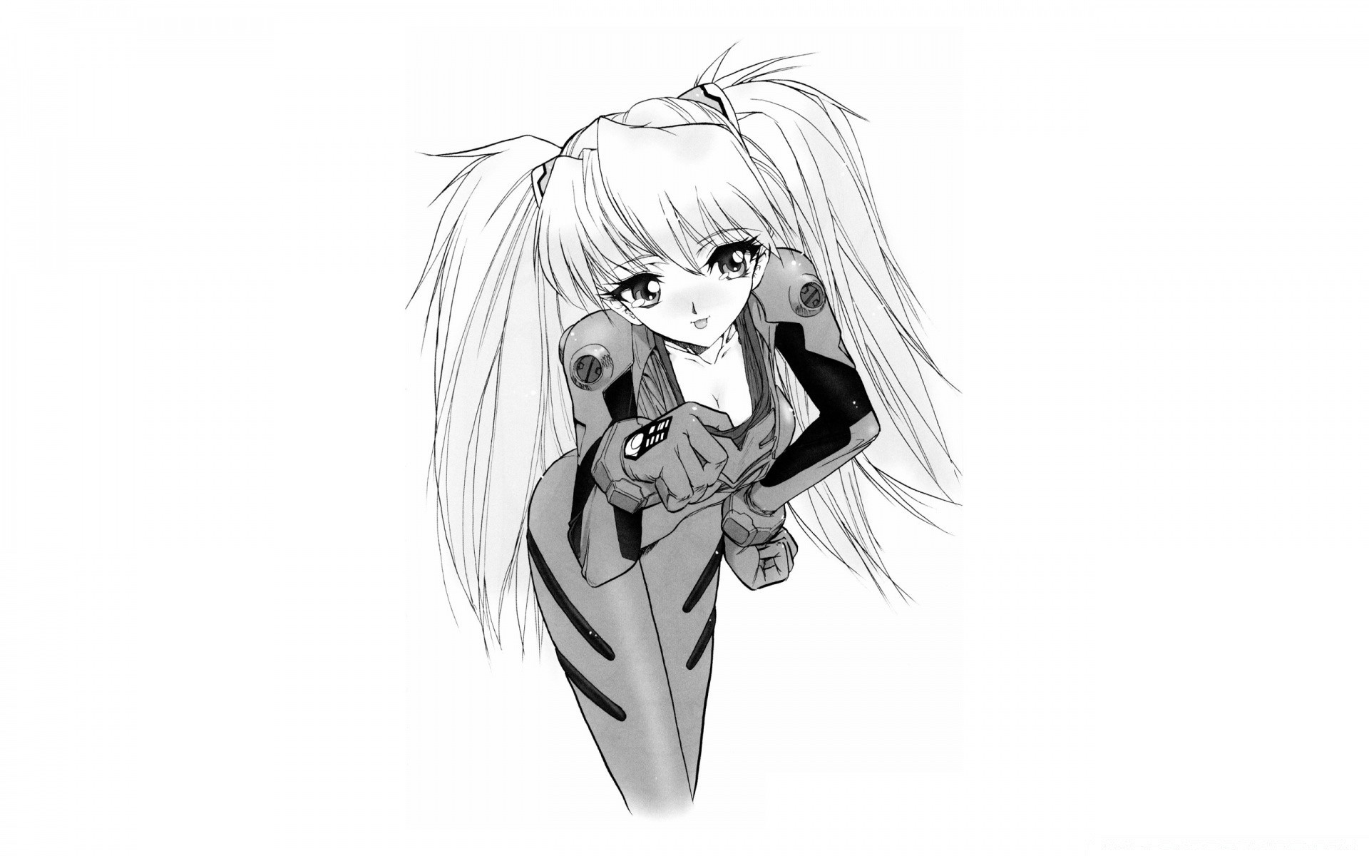 anime illustration art beautiful girl vector woman sketch hair graphic portrait style desktop fashion design