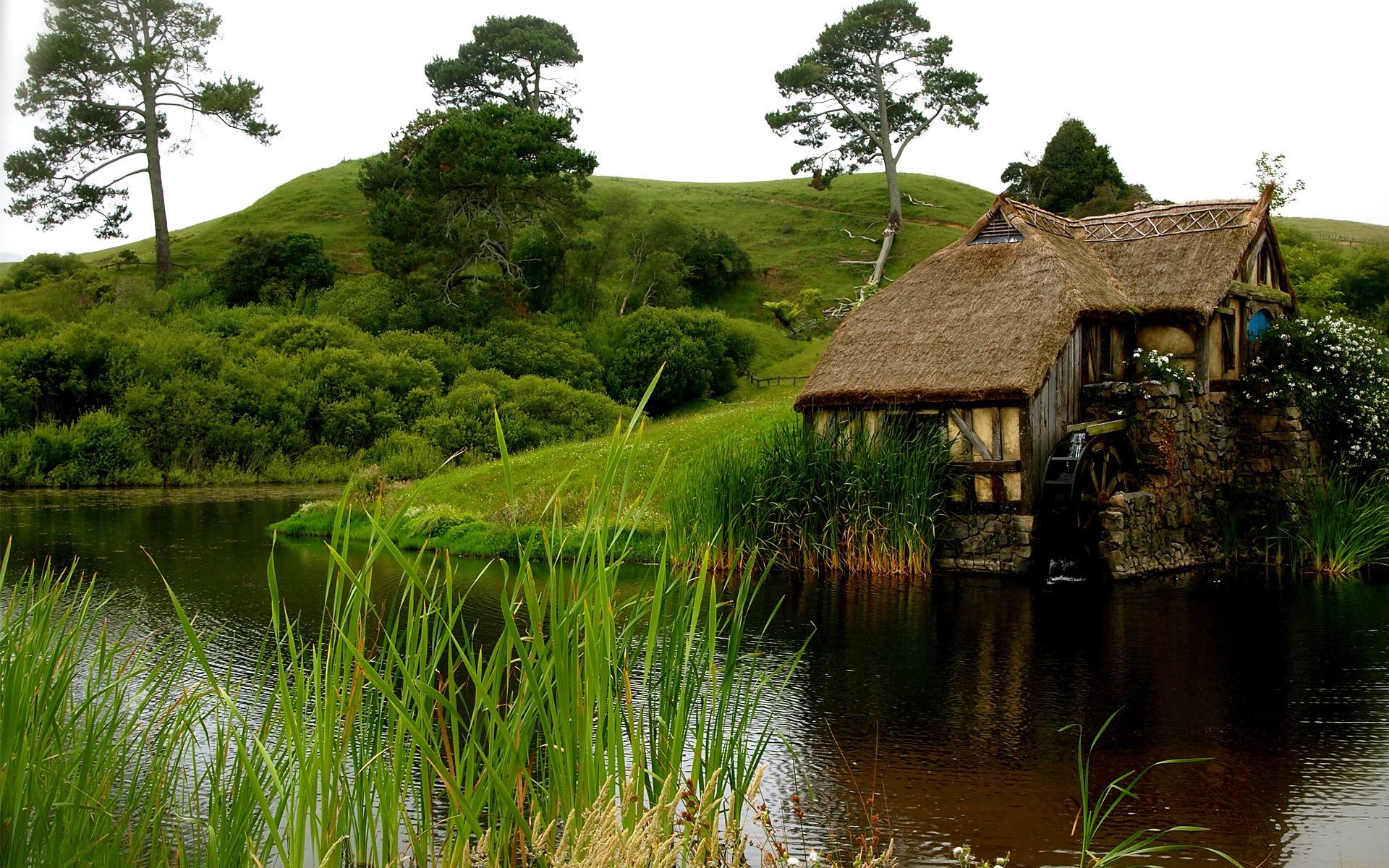 rivers ponds and streams water house nature lake wood river landscape grass travel hut rural bungalow reflection pool wooden traditional tree country summer