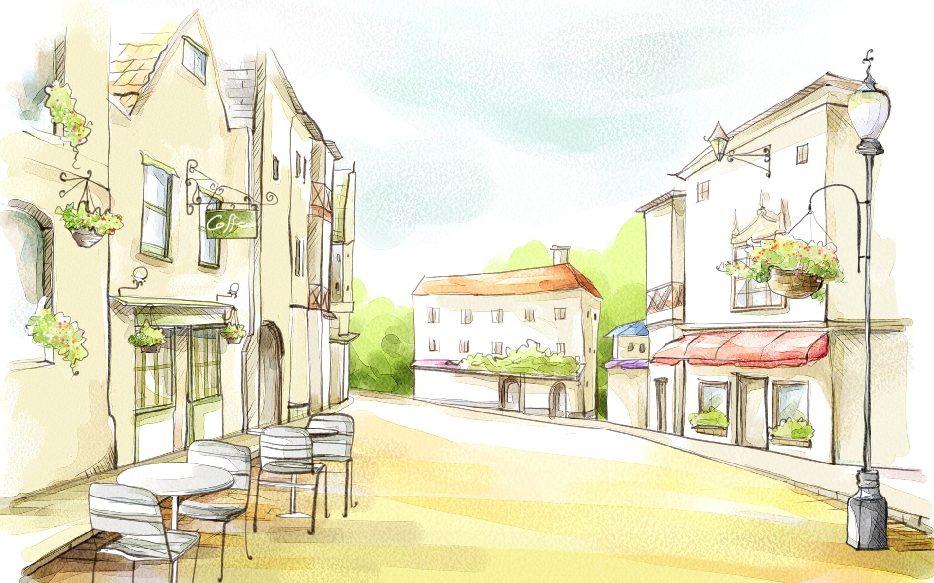 drawings house family architecture window furniture apartment luxury room seat lamp table chair estate