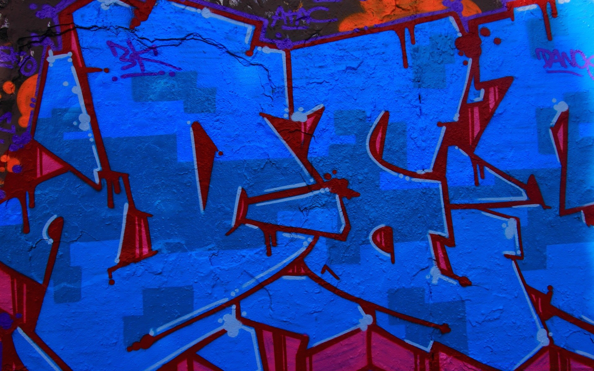 graffiti art vandalism artistic abstract wall illustration desktop creativity design spray messy color texture urban pattern painting shape
