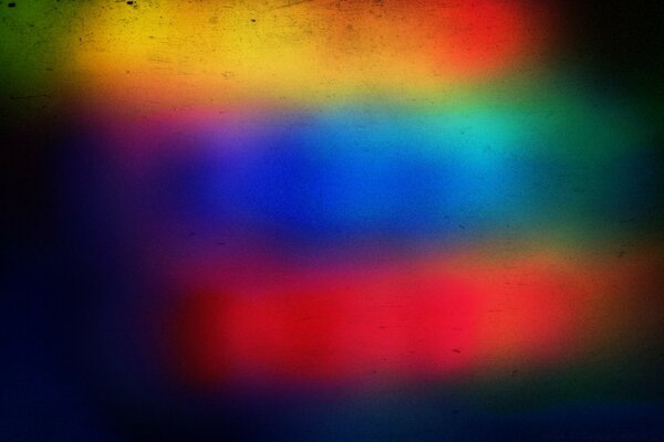 Art with blurred colors with dimmed lights