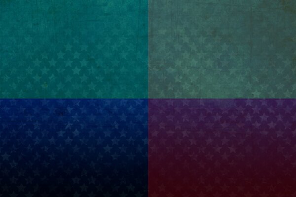 Geometric fabric in green-violet color