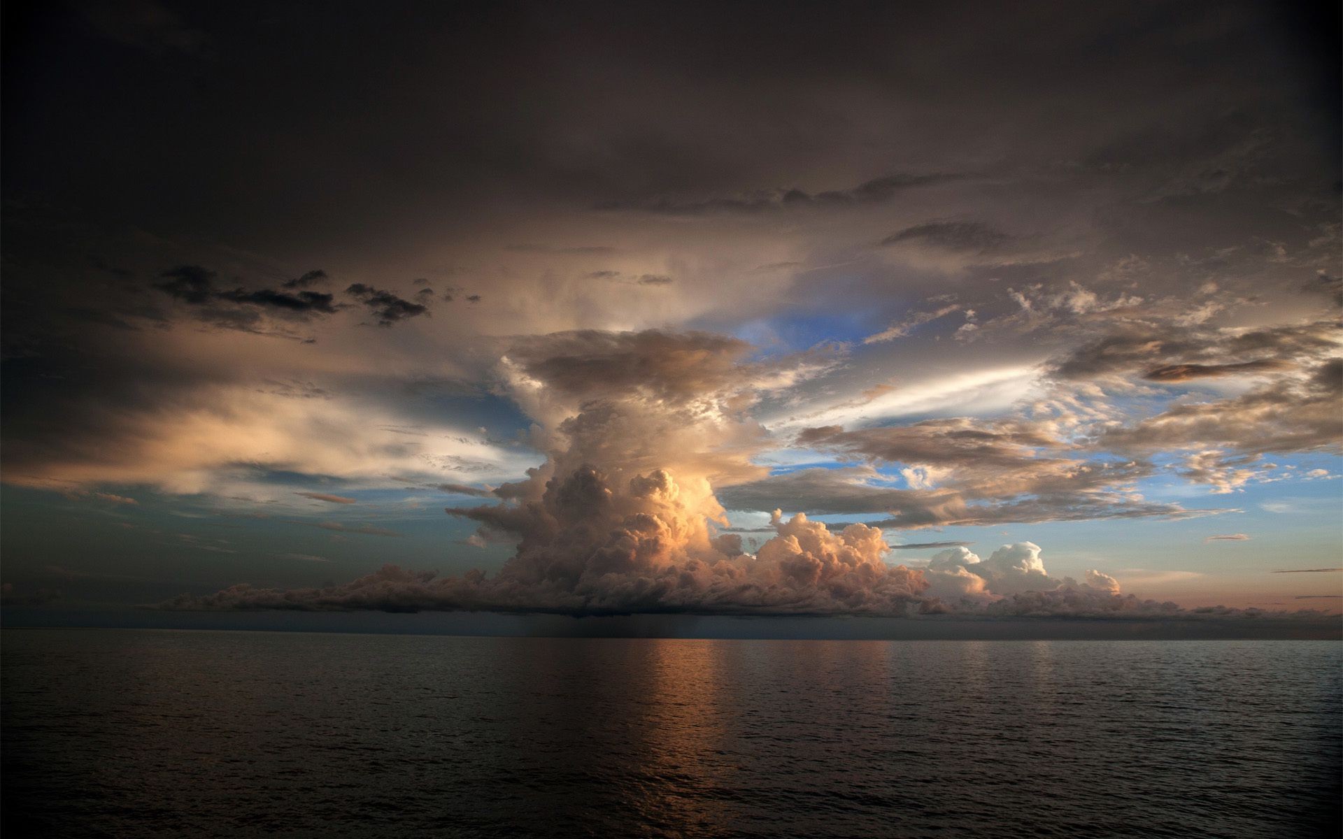 water sunset dawn dusk sun evening sky beach landscape sea ocean nature seascape dramatic lake reflection storm light fair weather