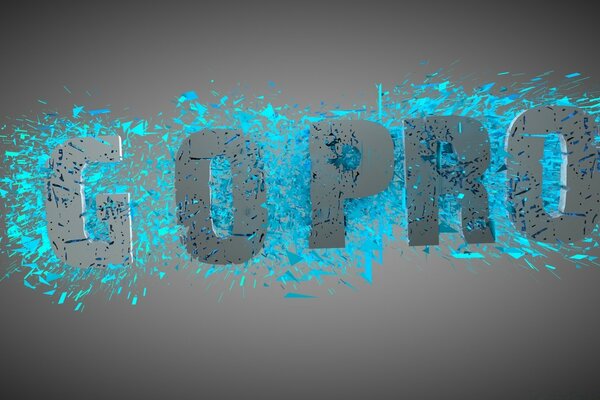 Bright drawing in English letters
