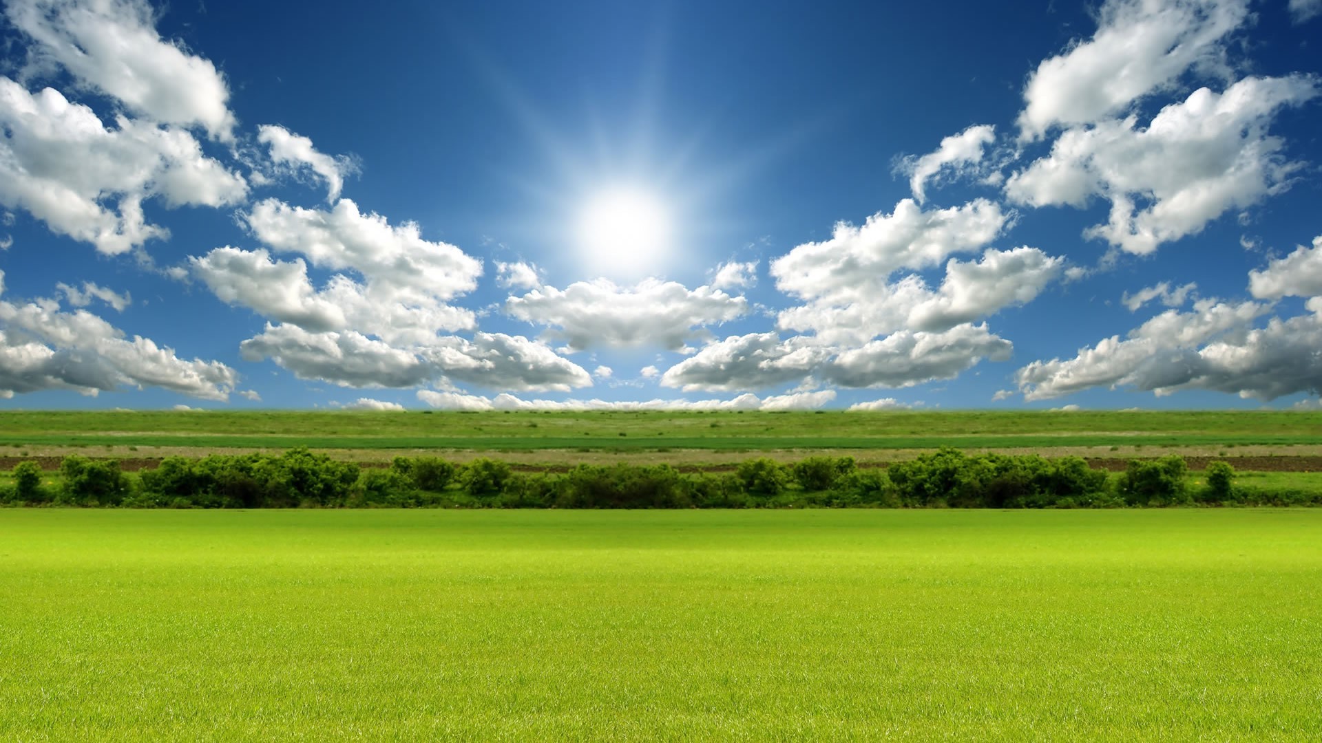 summer landscape grass rural hayfield cloud field farm sky nature countryside pasture fair weather sun lawn grassland horizon cloudy country agriculture