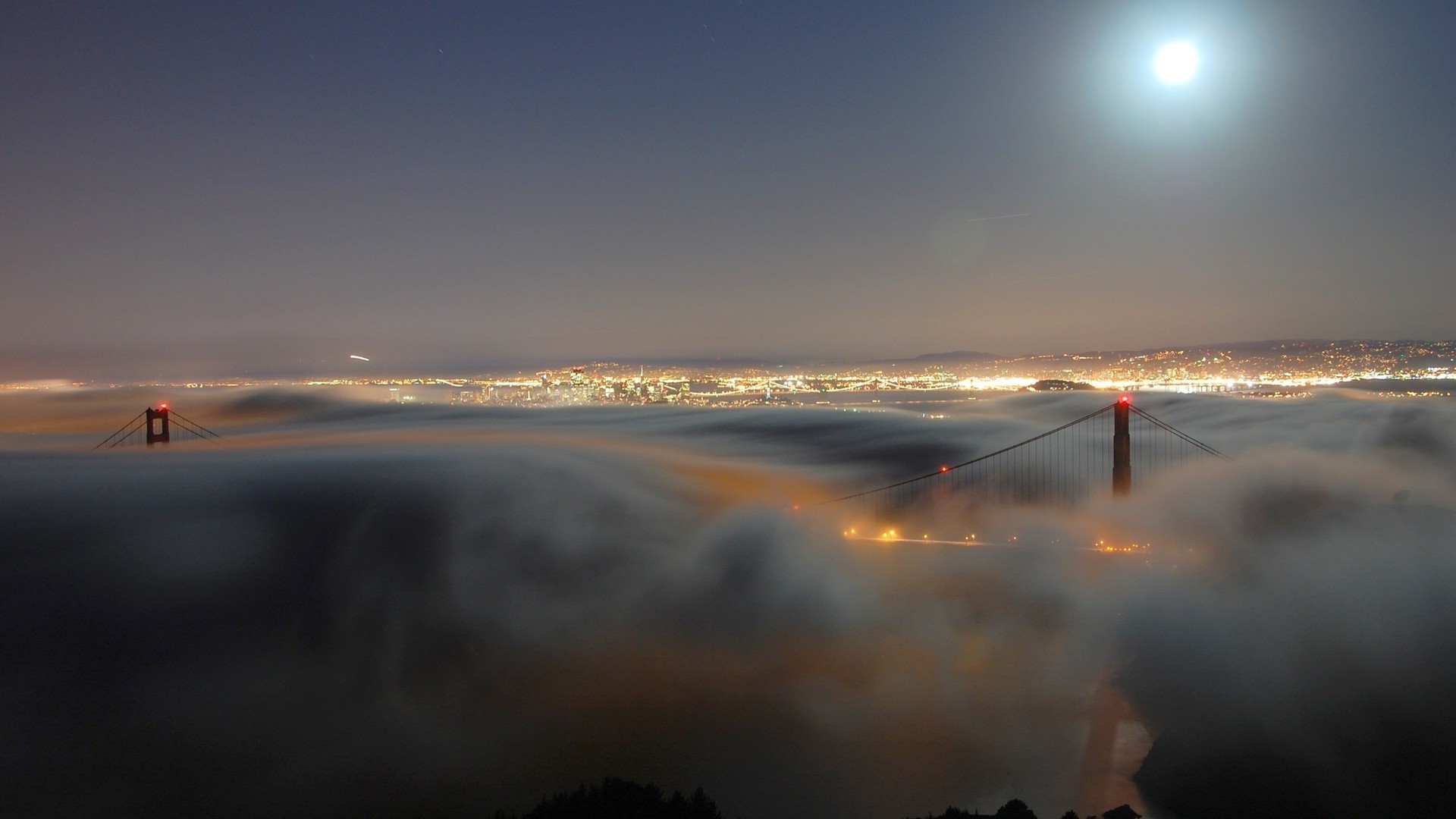 bridges sunset evening landscape water dawn travel sun dusk sky light beach moon outdoors airplane sea winter