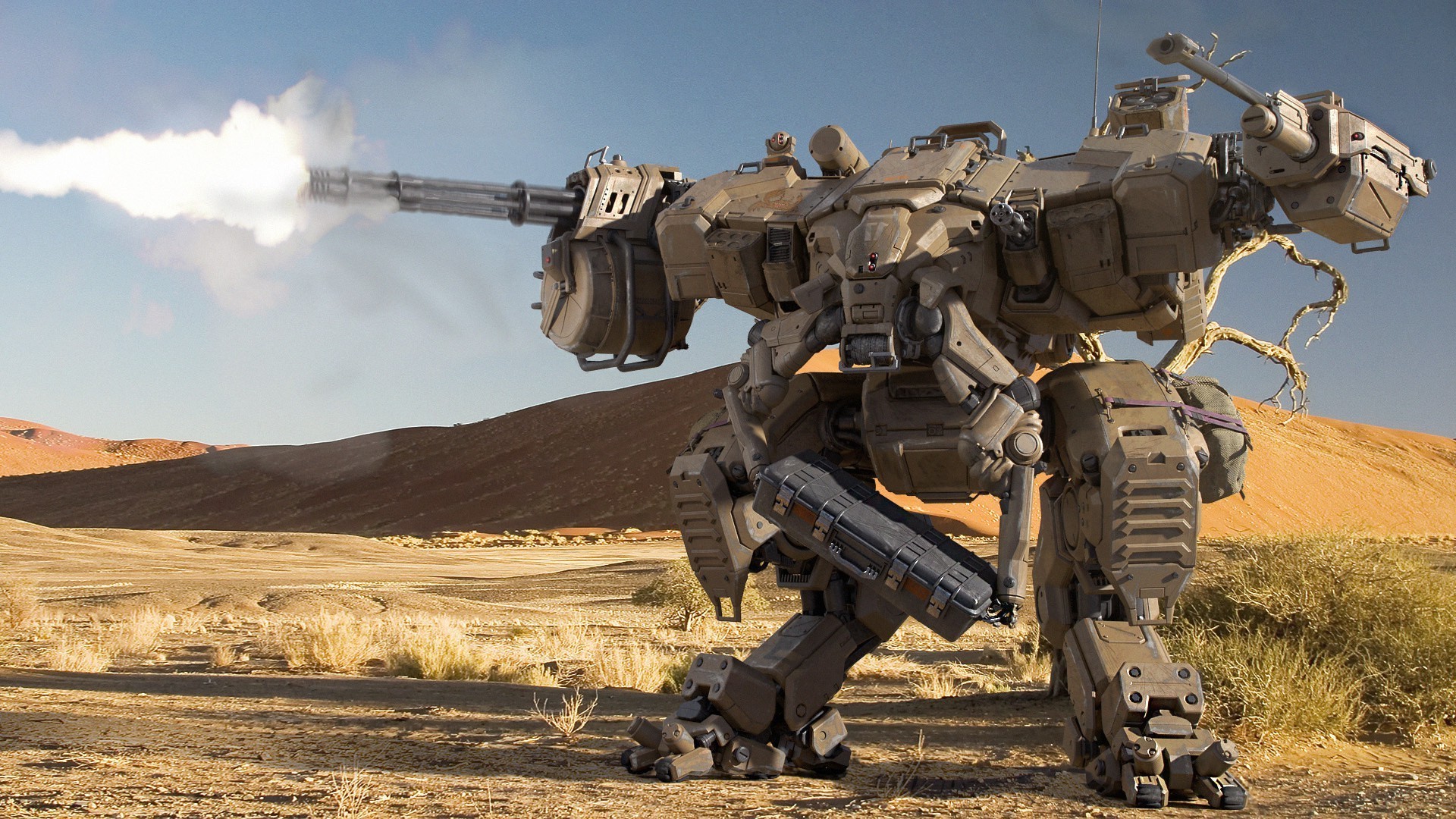 fantasy military army war weapon gun battle soldier desert combat machine vehicle