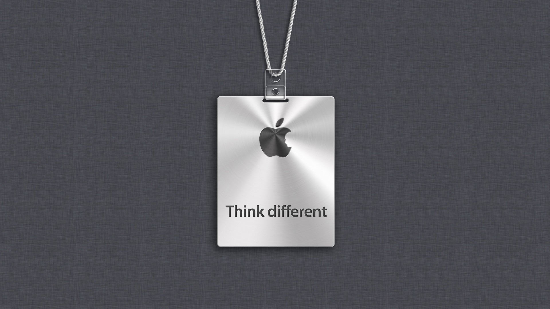 apple business hanging paper