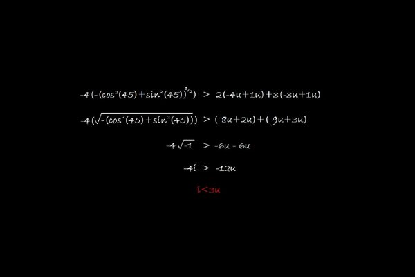 Trigonometric formula on the board