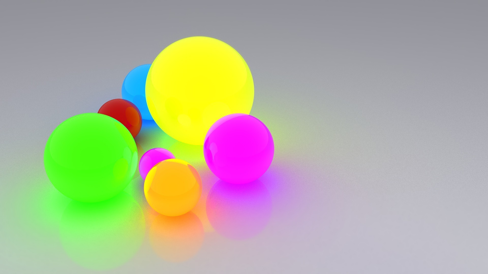 bright colors blur round bright