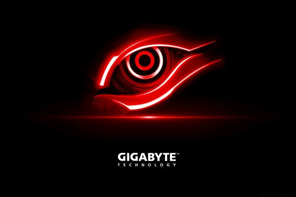 Designer painting red eye