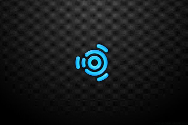 Blue desktop design