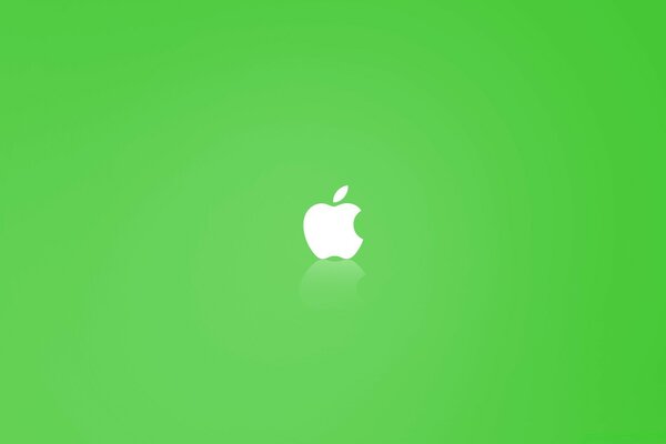 Green desktop wallpaper apple apple