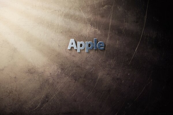 Retro desktop with an inscription on a dirty background
