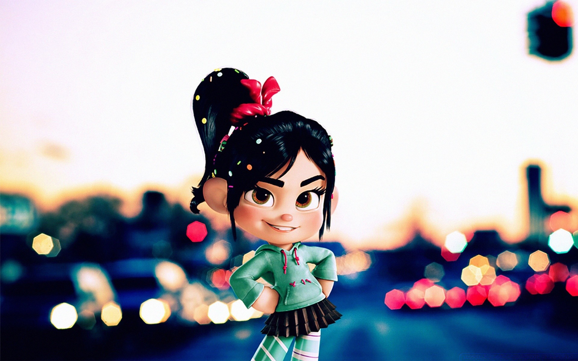 cartoons girl portrait blur woman christmas child fun