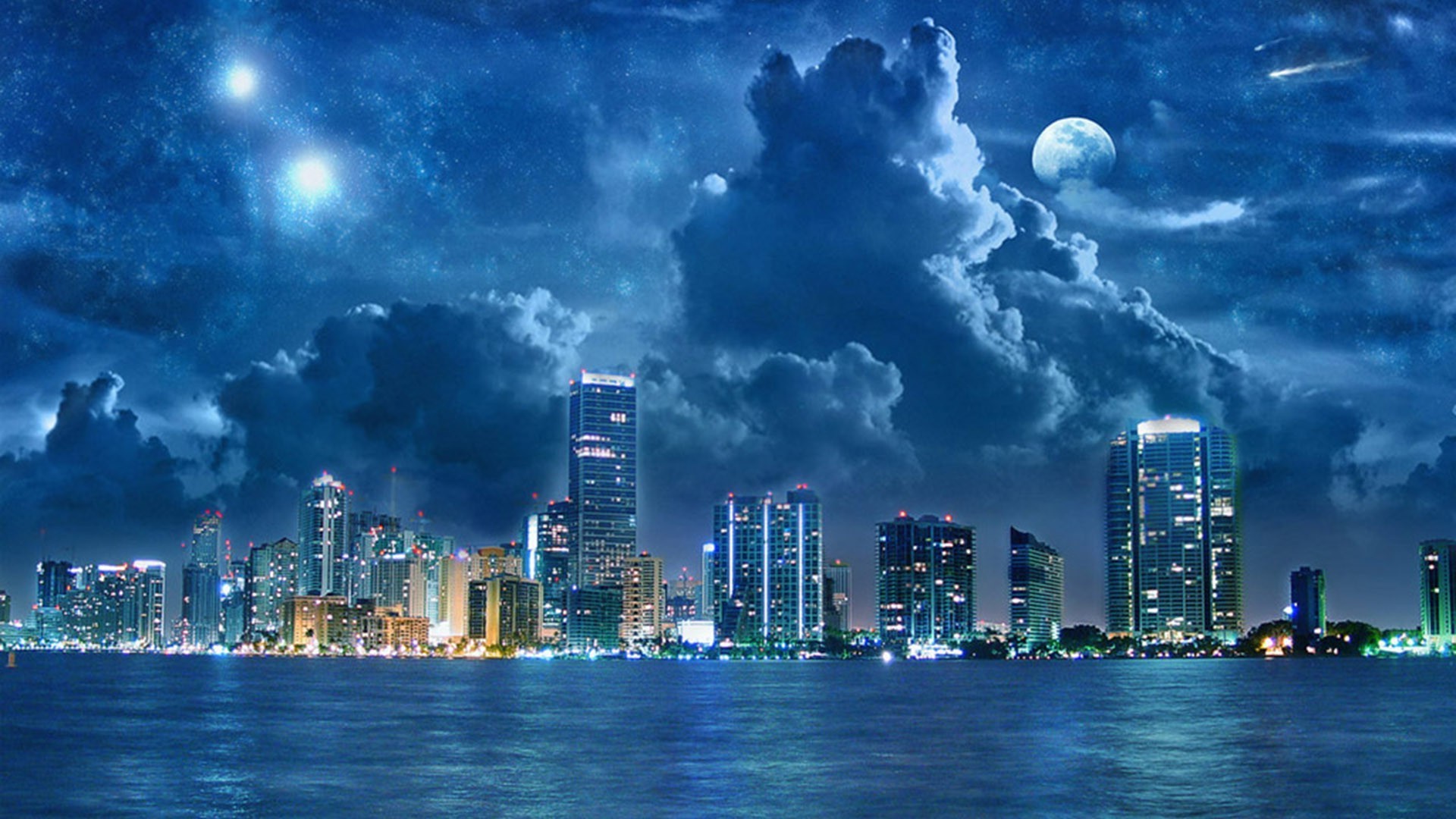 city skyline skyscraper architecture downtown sky cityscape building business office dusk finance travel modern water urban tower evening harbor