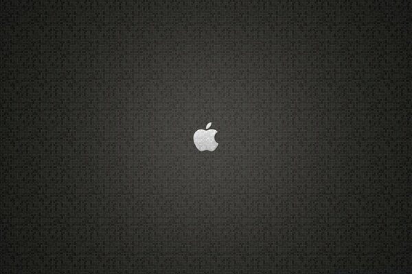 iPhone logo on a gray background