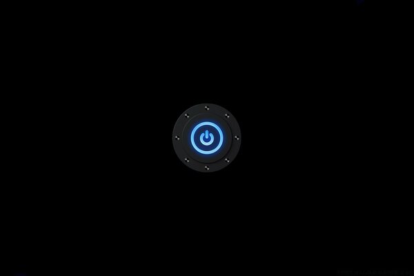 Dark background on the desktop