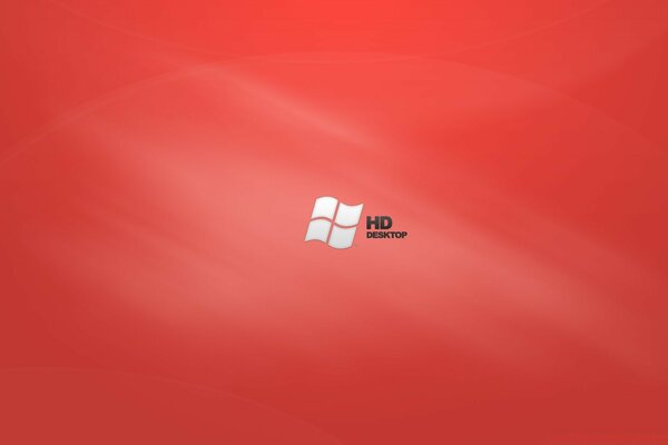 HD red desktop perspective