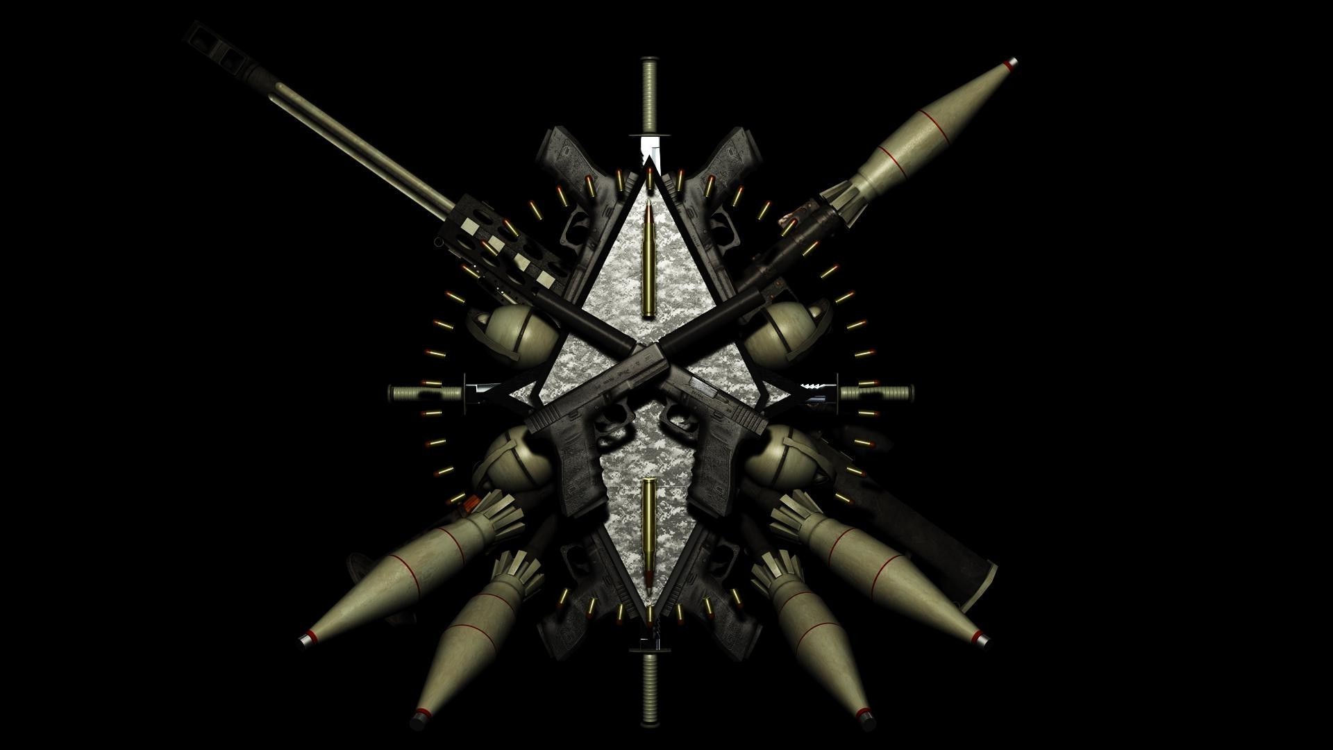firearms weapon war missile science desktop gun military technology army