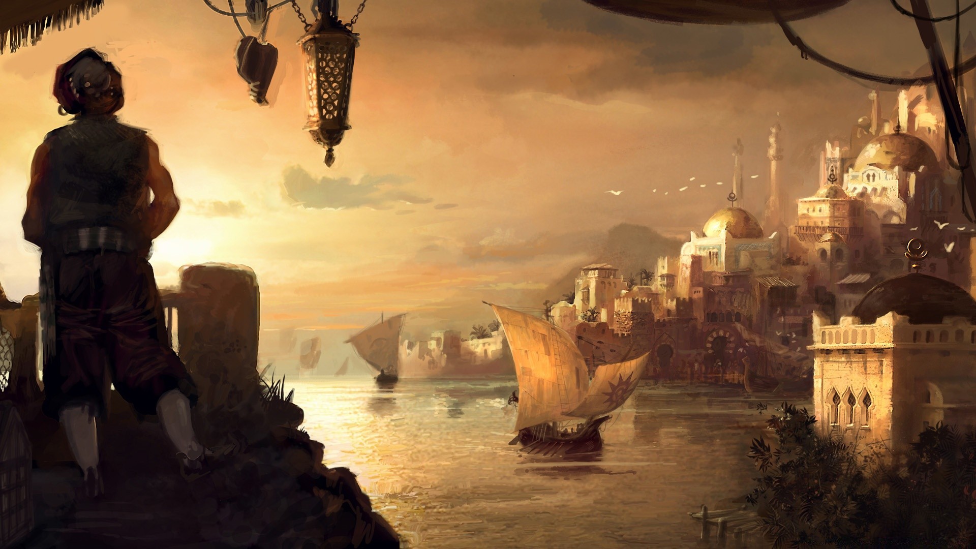 anno 1404 travel evening sunset dusk water architecture city dawn outdoors