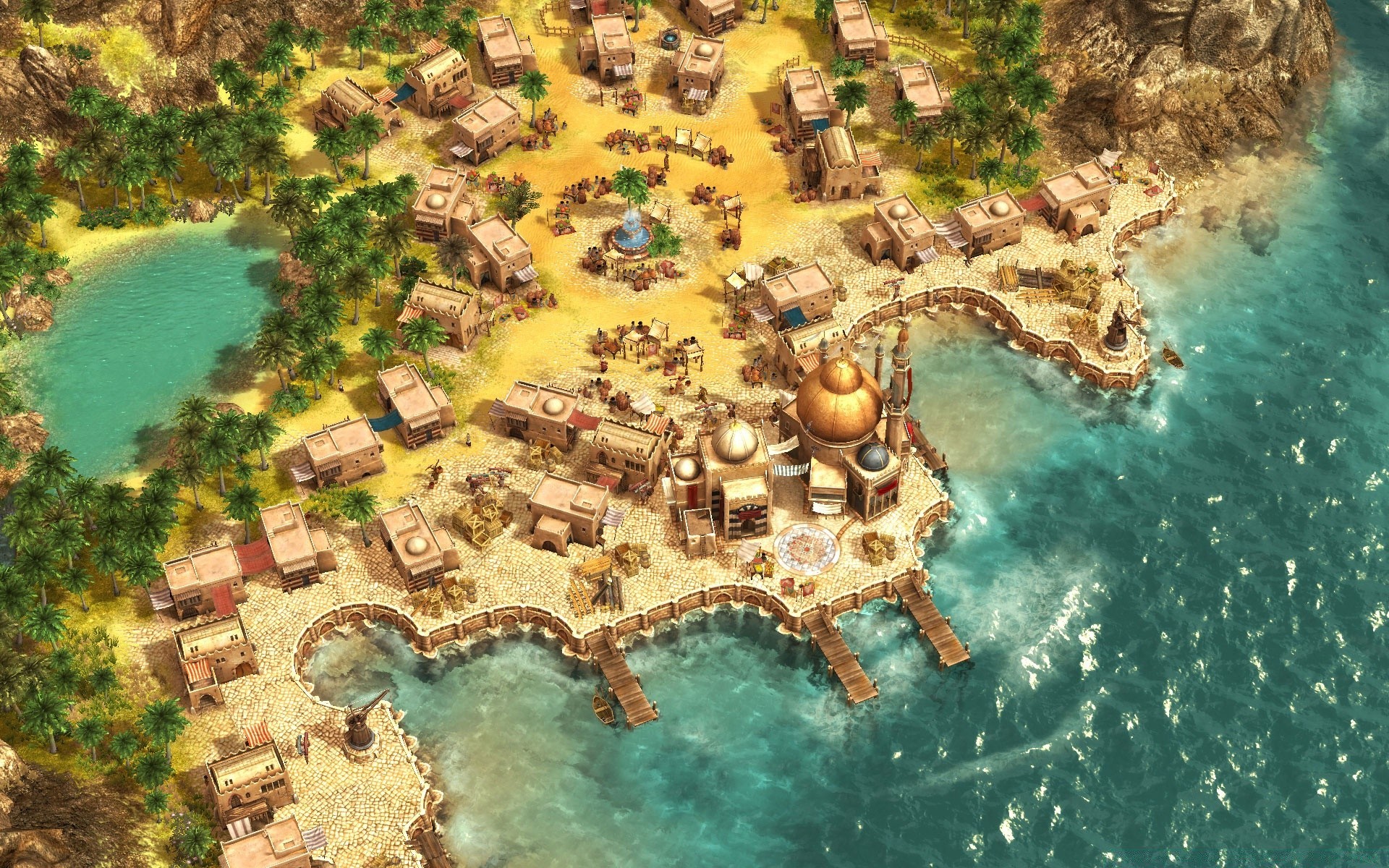 anno 1404 water travel sea desktop