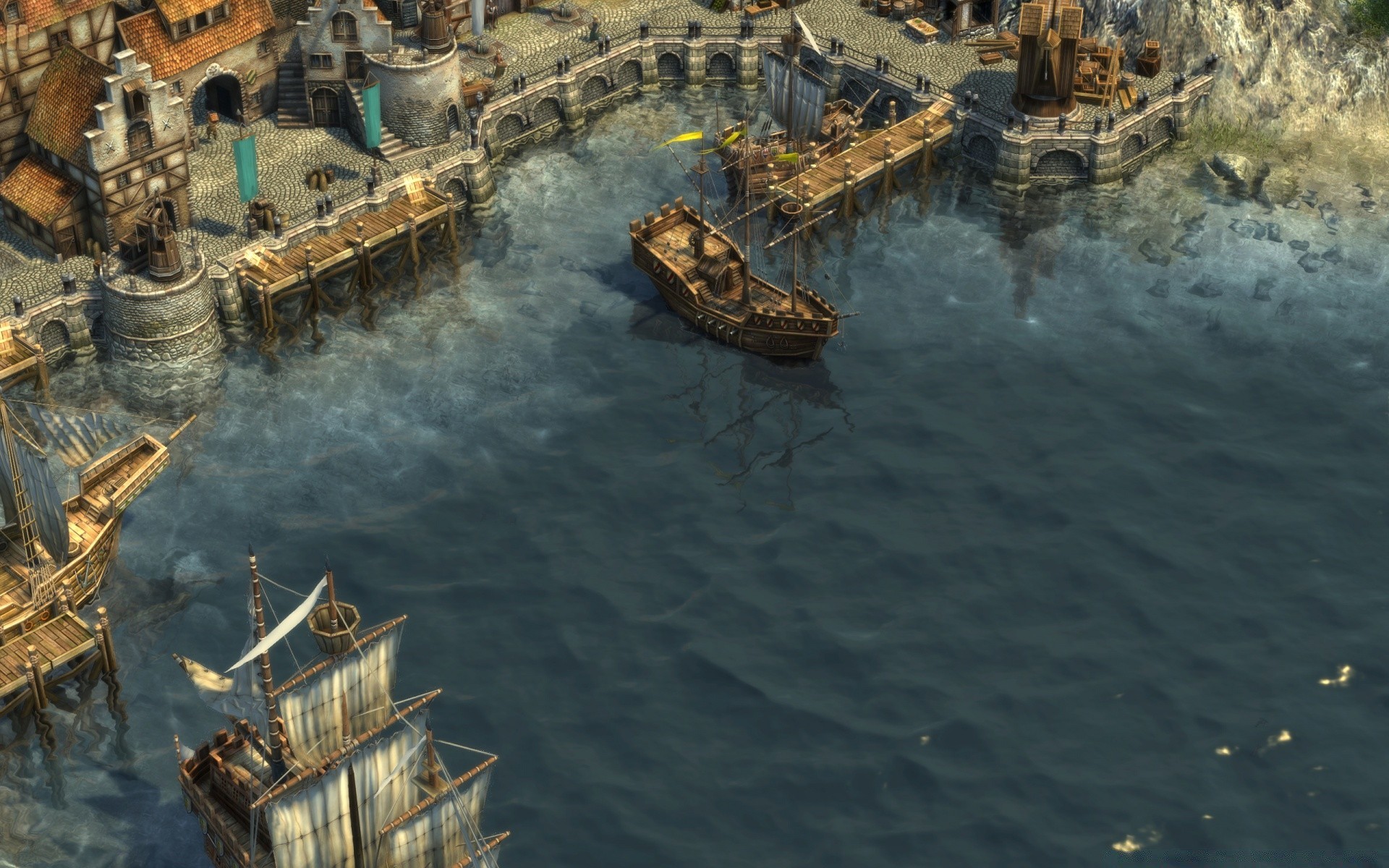 anno 1404 water watercraft travel transportation system vehicle river outdoors city architecture calamity building ship