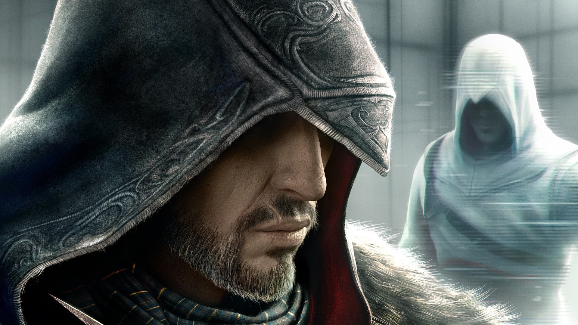 assassin s creed man portrait adult veil one woman religion offense