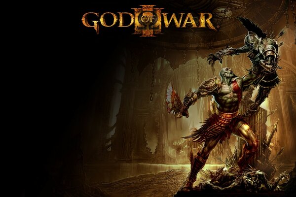Hand-to-hand battle of soldiers of good and evil