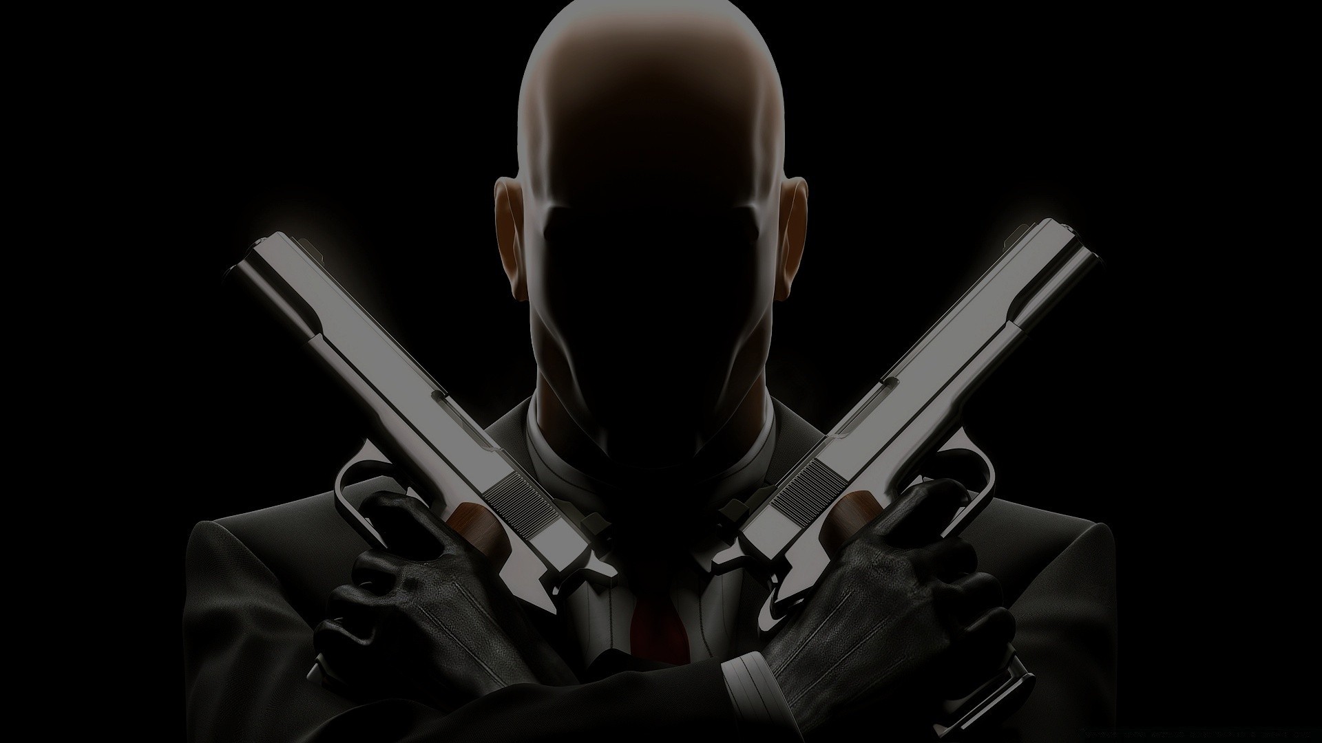 hitman gun weapon pistol offense danger man force police security indoors war dark mafia military